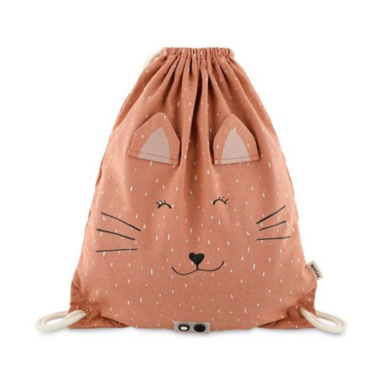 Mochila cordões trixie gato