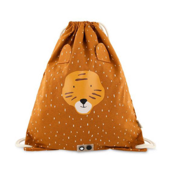 Mochila cordões trixie tigre