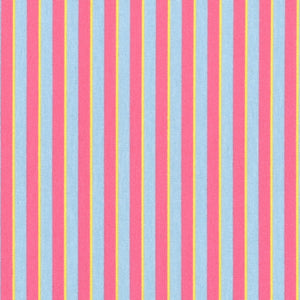Tecido plastificado - lines fuchsia