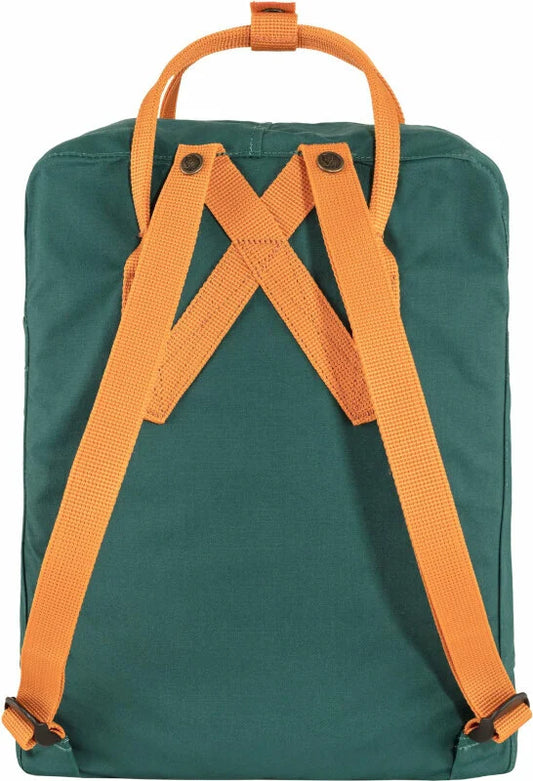 Kanken arctic green/ spicy orange