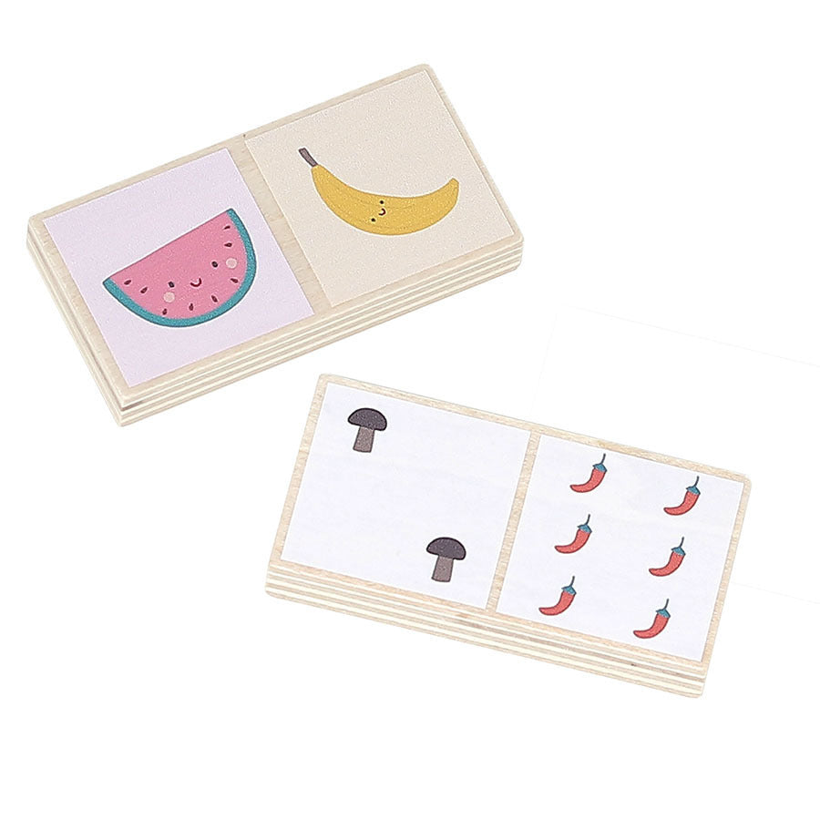 Dominó frutas