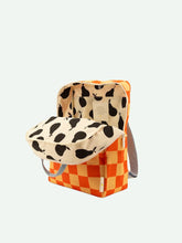 Carregar imagem no visualizador da galeria, Mochila grande farmhouse laranja eléctrico/amarelo manteiga