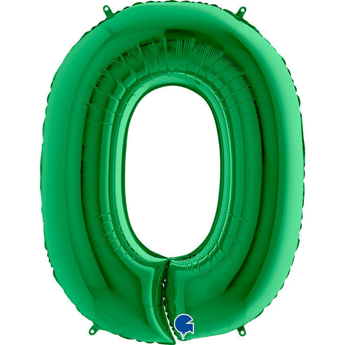 Balão grande número - verde