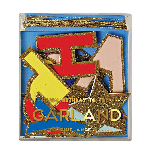 Grinalda mini "happy birthday"