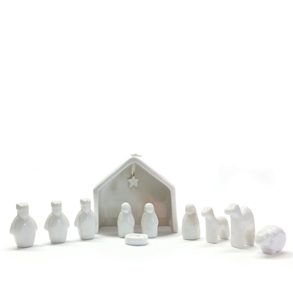 Conjunto Presépio - porcelana