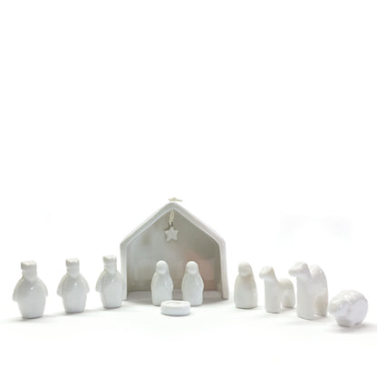 Conjunto Presépio - porcelana