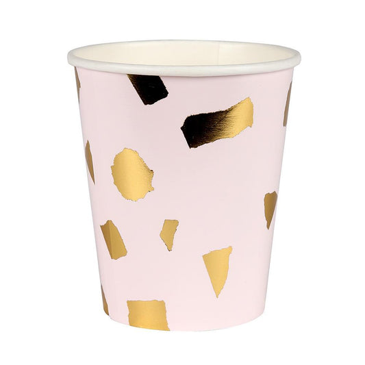 Copos Terrazzo blush