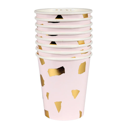 Copos Terrazzo blush