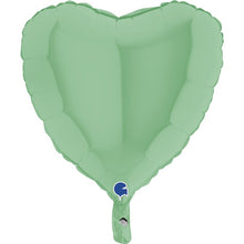 Carregar imagem no visualizador da galeria, Balão foil coração verde pastel