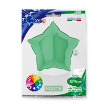 Carregar imagem no visualizador da galeria, Balão foil estrela verde pastel