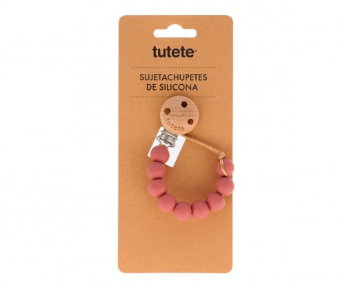 Prende-chucha Silicone Pure - Terracota