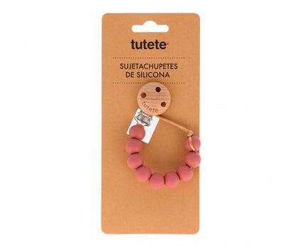 Prende-chucha Silicone Pure - Terracota