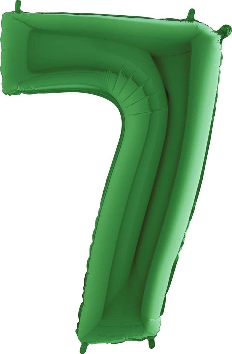 Balão grande número - verde