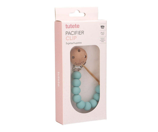 Prende-chucha Silicone Pure - Aqua