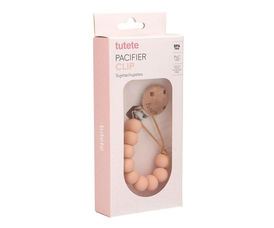 Prende-chucha Silicone Pure - Peach