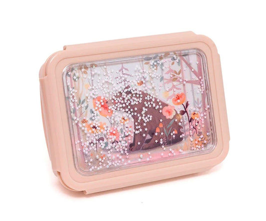 Caixa glitter urso