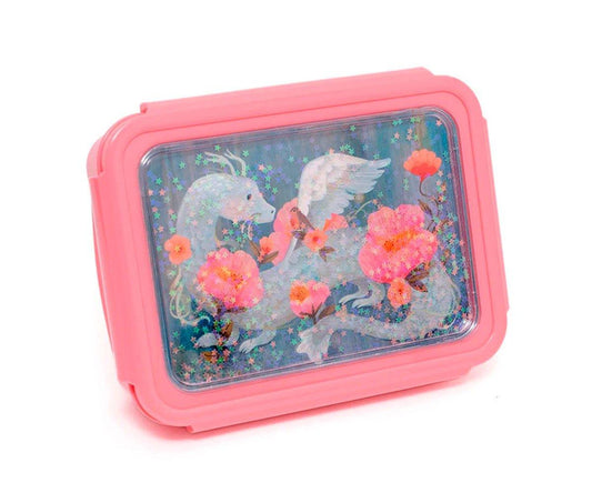 Caixa glitter dragão