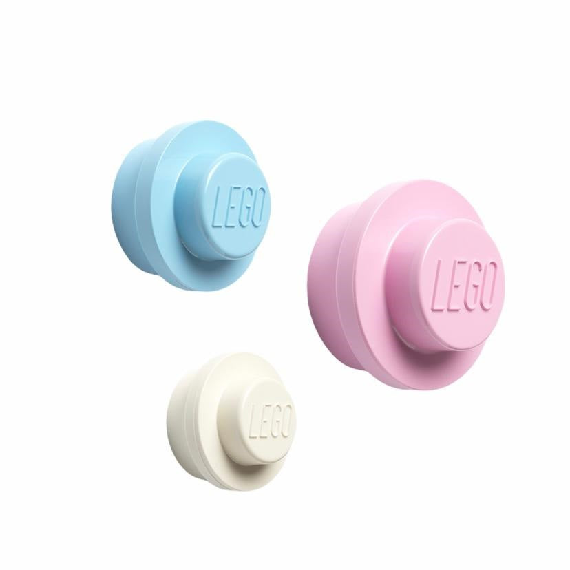 LEGO® cabides soltos rosa claro/ azul claro / branco