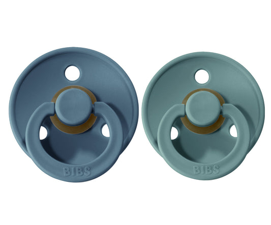 Conj. 2 chuchas BIBS® Petrol/island sea