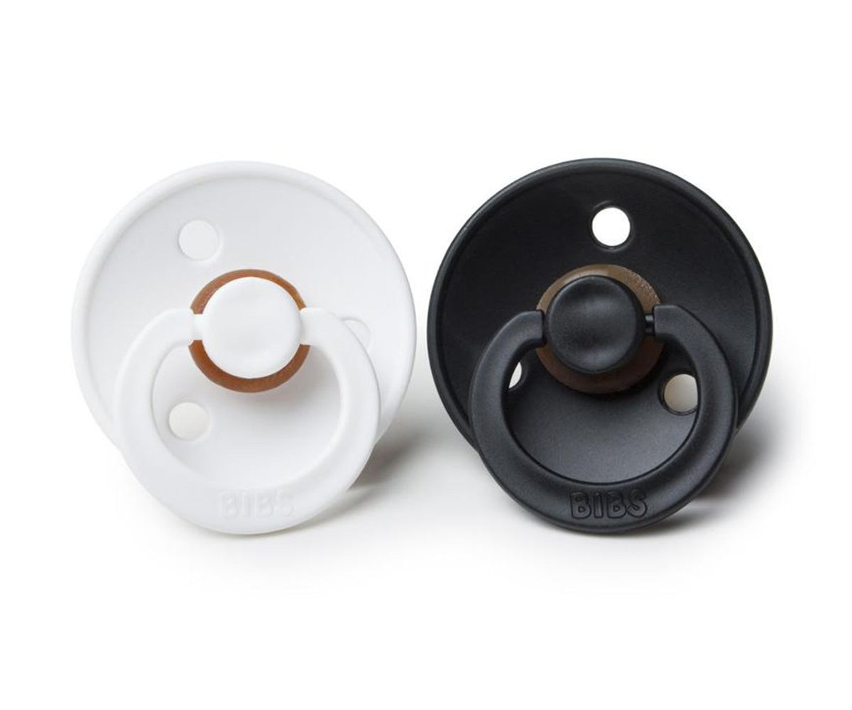 Conj. 2 chuchas BIBS® black/white