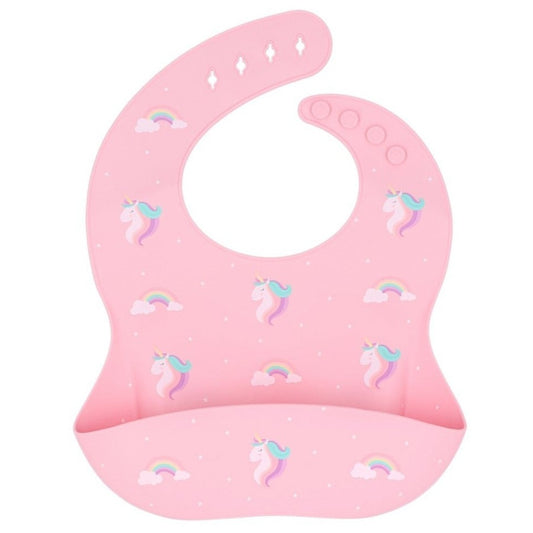 Babete silicone tutete - unicórnio