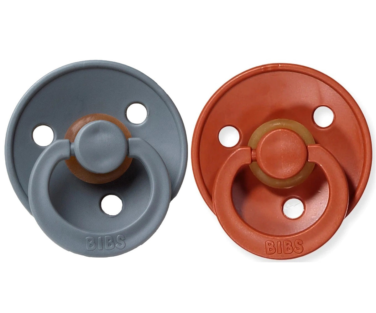 Conj. 2 chuchas BIBS® rust/smoke