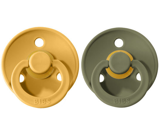 Conj. 2 chuchas BIBS® honey bee/olive