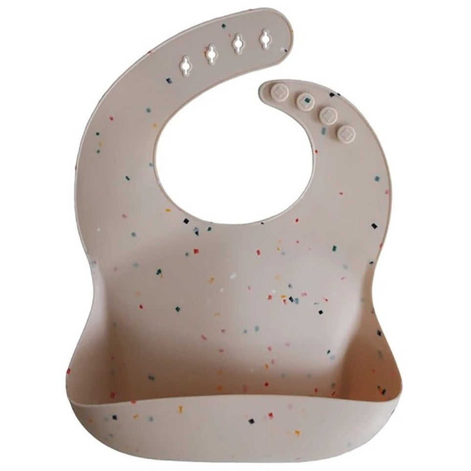 Babete silicone mushie - vanilla confetti