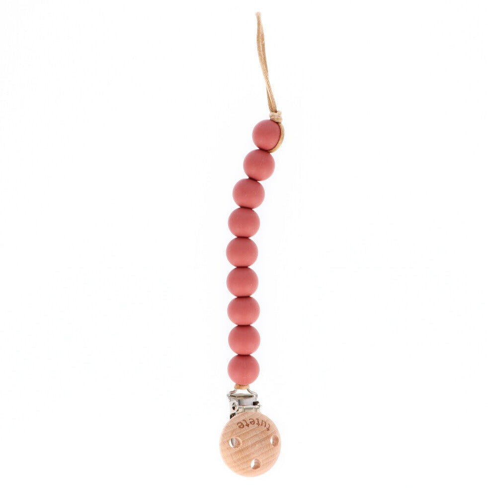 Prende-chucha Silicone Pure - Terracota