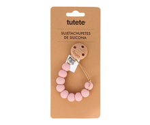Carregar imagem no visualizador da galeria, Prende-chucha Silicone Pure - Blush