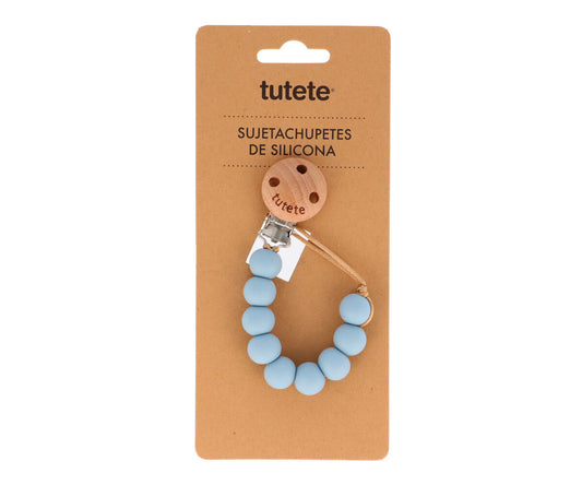 Prende-chucha Silicone Pure - Sky