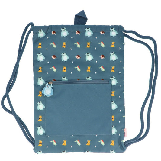 Mochila cordões monstros