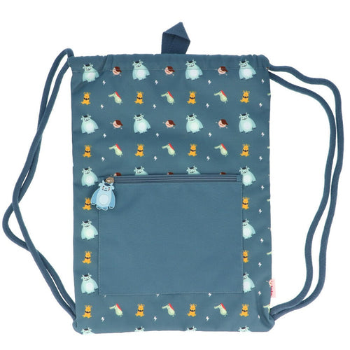 Mochila cordões monstros