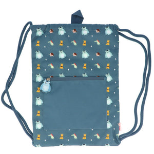 Mochila cordões monstros
