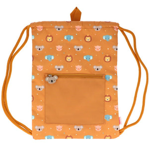 Mochila cordões animal friends