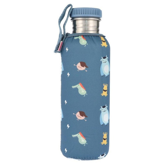 Garrafa metálica monstros - 750ml