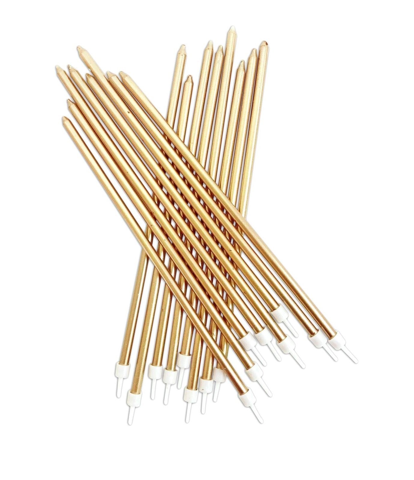Velas altas douradas