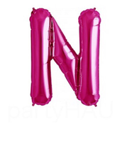 Carregar imagem no visualizador da galeria, Balão foil letras rosa mini