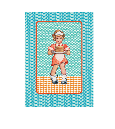 postal vintage panquecas