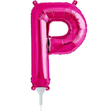 Carregar imagem no visualizador da galeria, Balão foil letras rosa mini