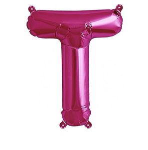 Balão foil letras rosa mini
