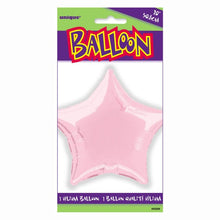 Carregar imagem no visualizador da galeria, Balão foil estrela rosa claro