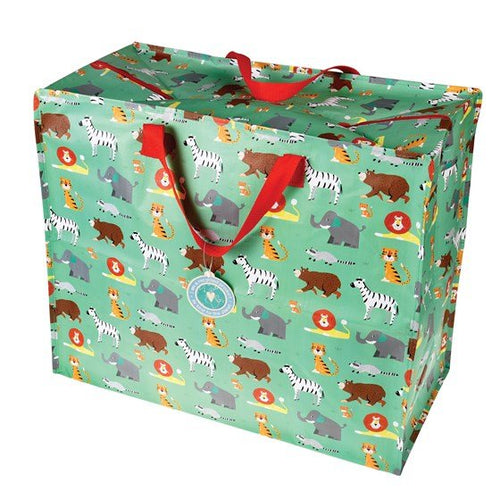 saco jumbo animais verde