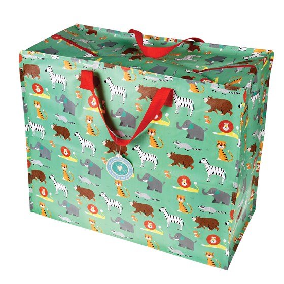 saco jumbo animais verde