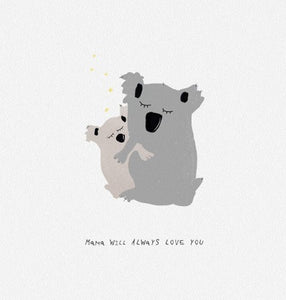 Mama koala ilustração