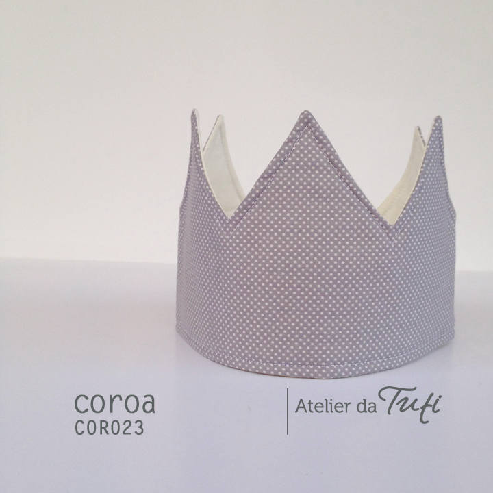 Coroa cinza pintas