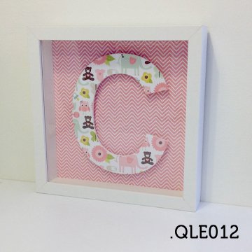 Quadro com letra