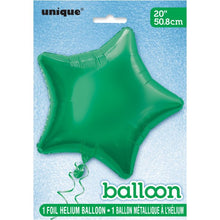 Carregar imagem no visualizador da galeria, Balão foil estrela verde