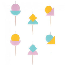 Carregar imagem no visualizador da galeria, Velas geométricas pastel