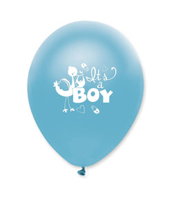 Balões "it's a boy" cegonha